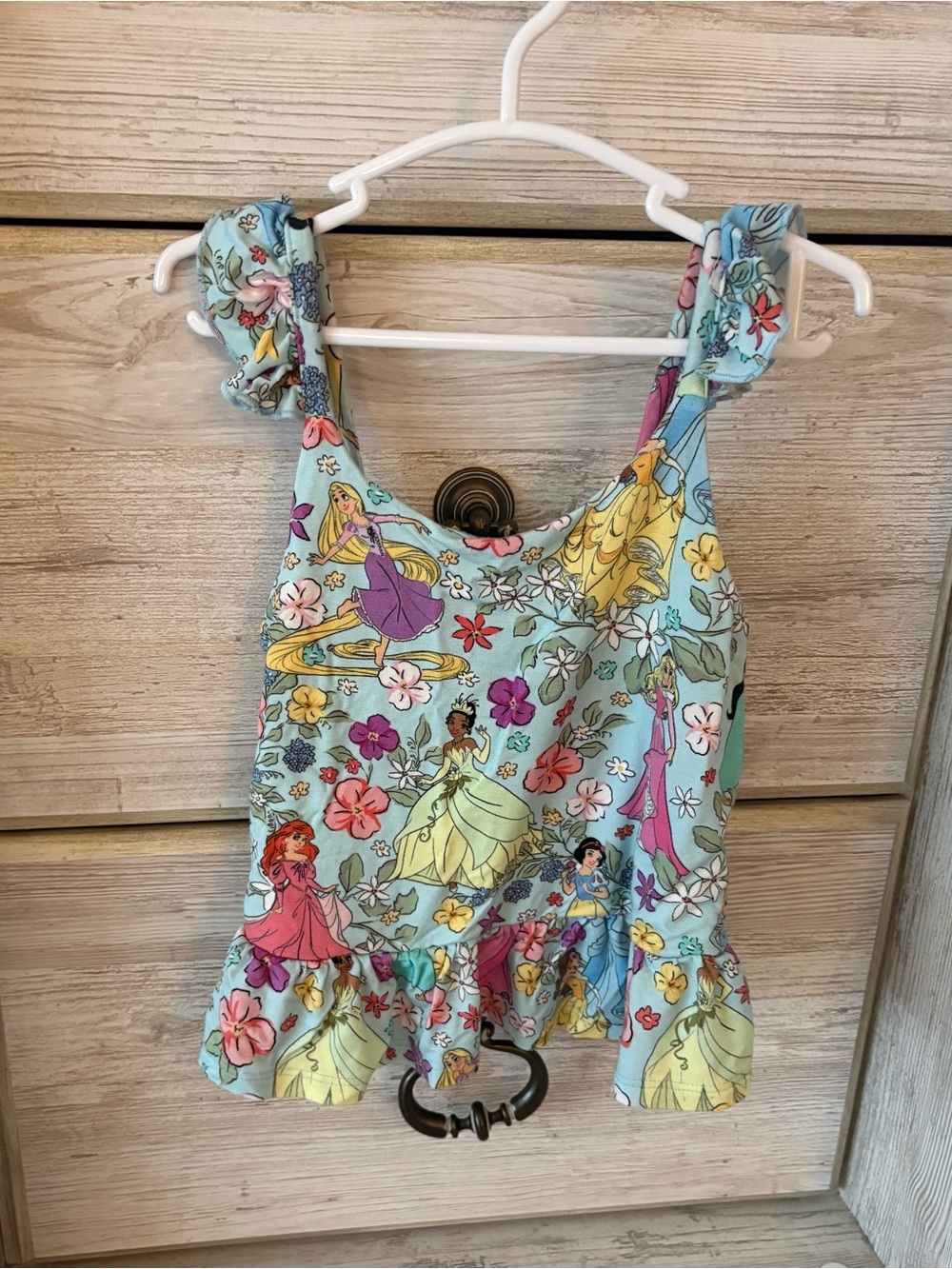 Posh Peanut Disney Princess Ruffle Tank